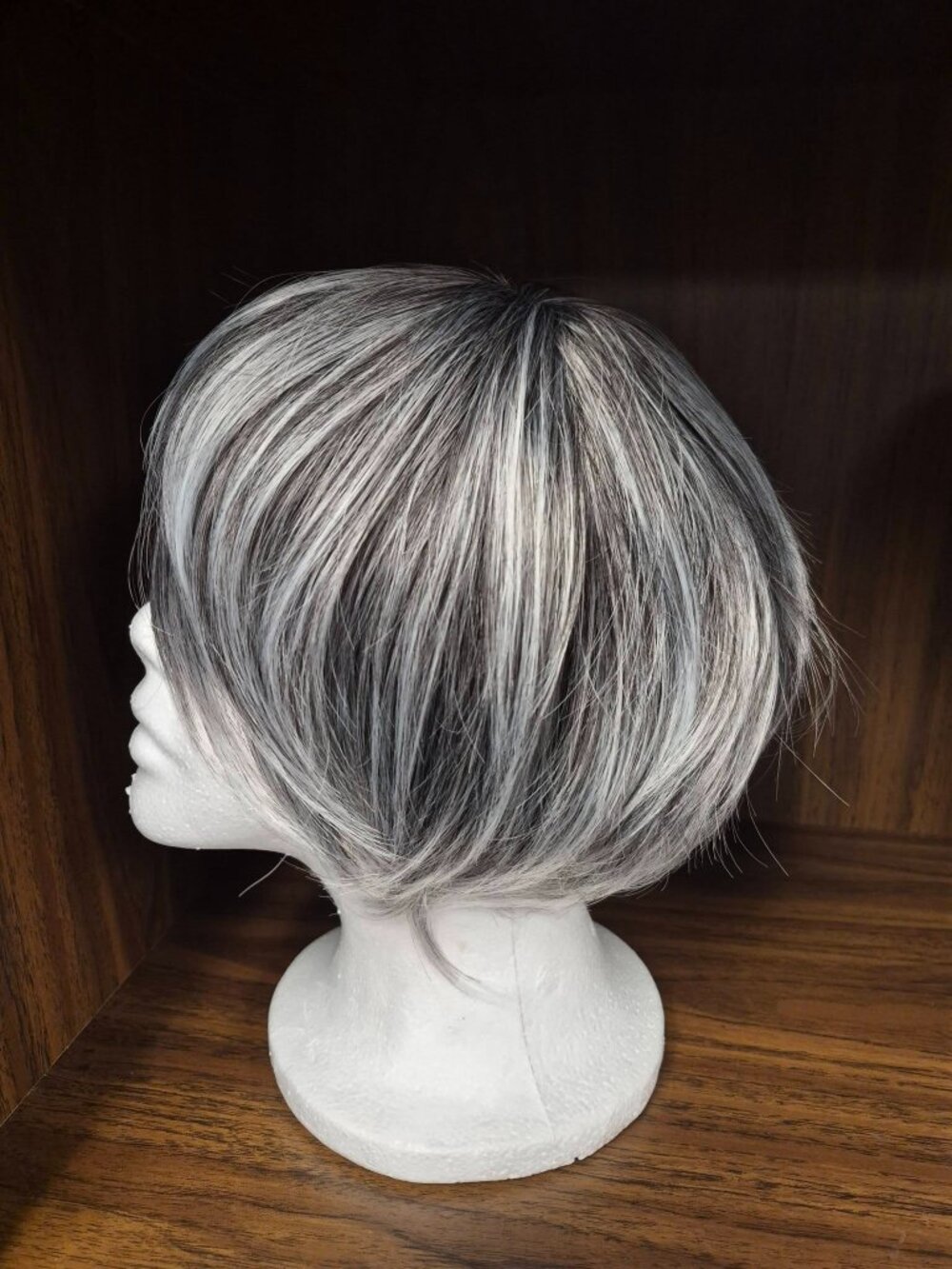 NEW! Stylish salt n pepper grey pixie cut wig  CLEARANCE SALE!
